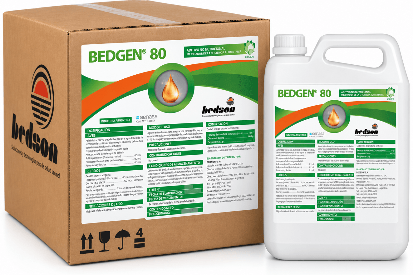 CAJA Y BIDÓN BEDGEN 80